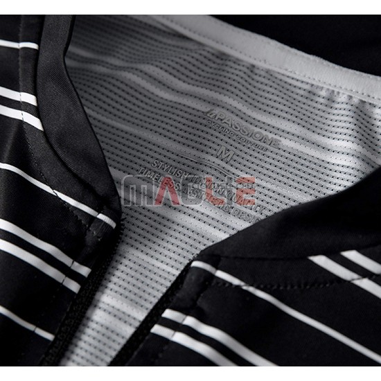 Maglia La Passione Manica Corta 2019 Stripe Nero